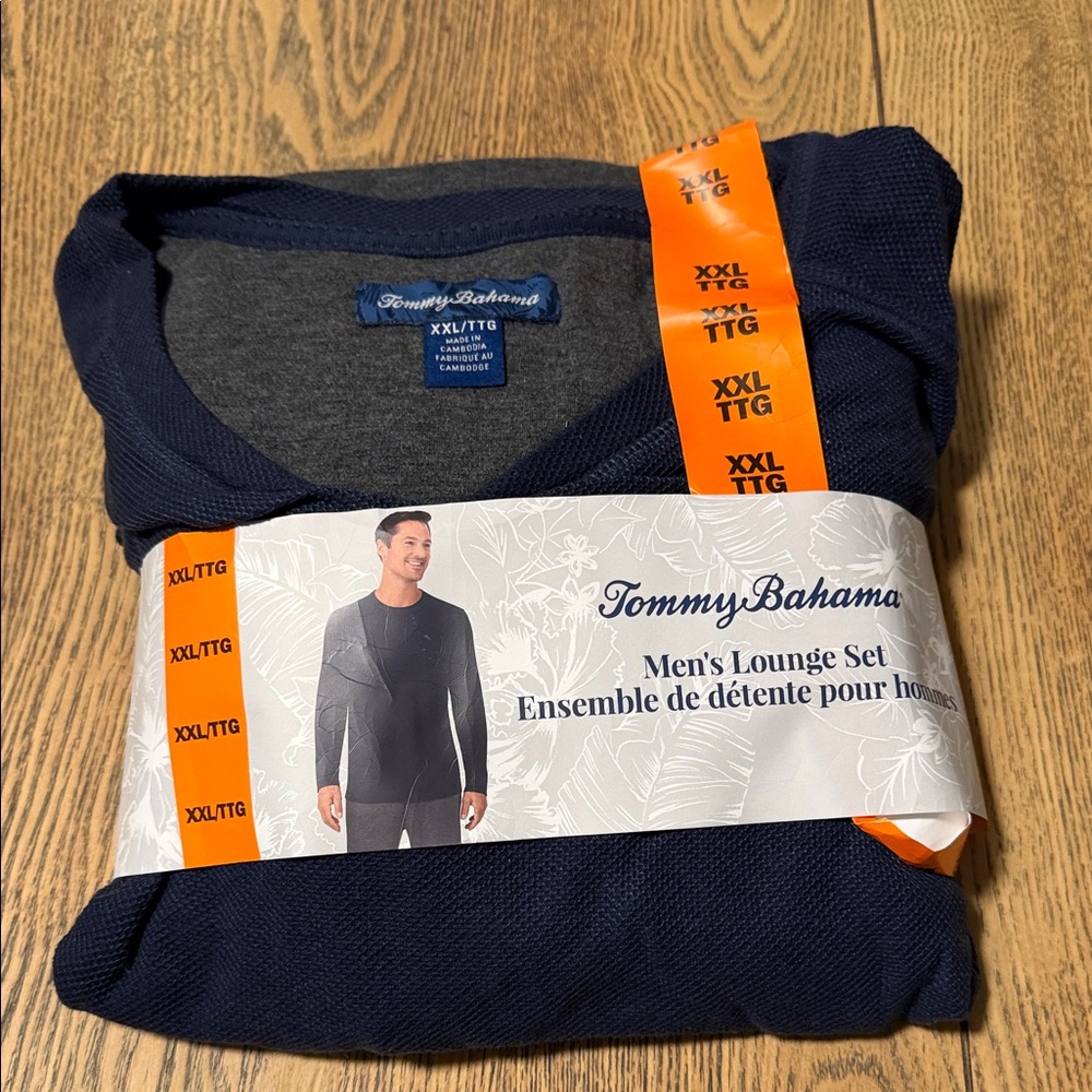 Tommy Bahama Men's Dark Blue Lounge Set